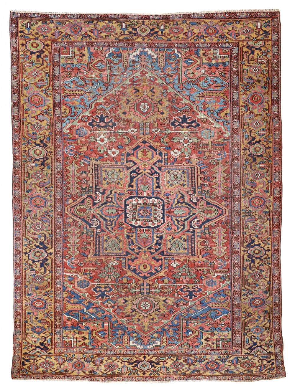 Antique Heriz carpet