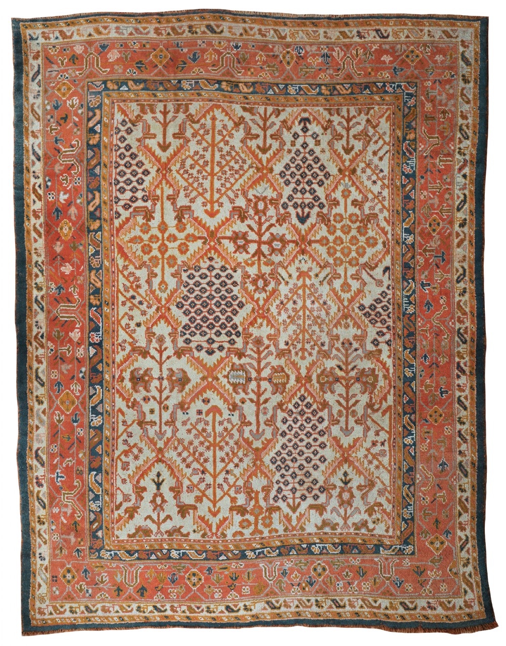 Antique Ushak carpet