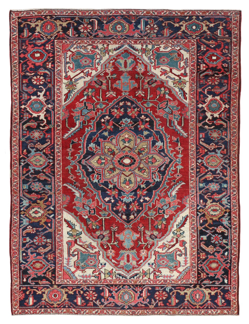 Antique Heriz rug