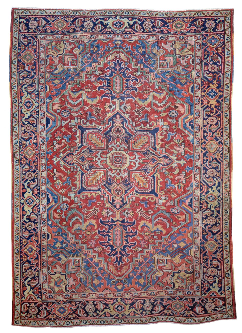 Antique Heriz carpet