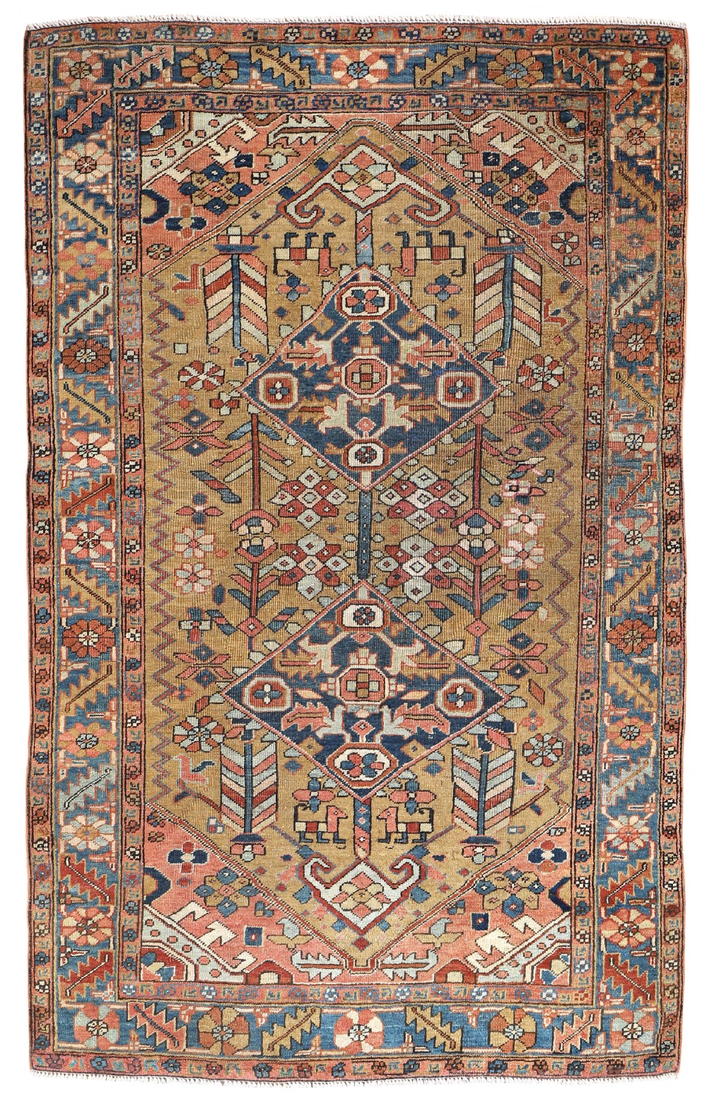 Antique Heriz rug