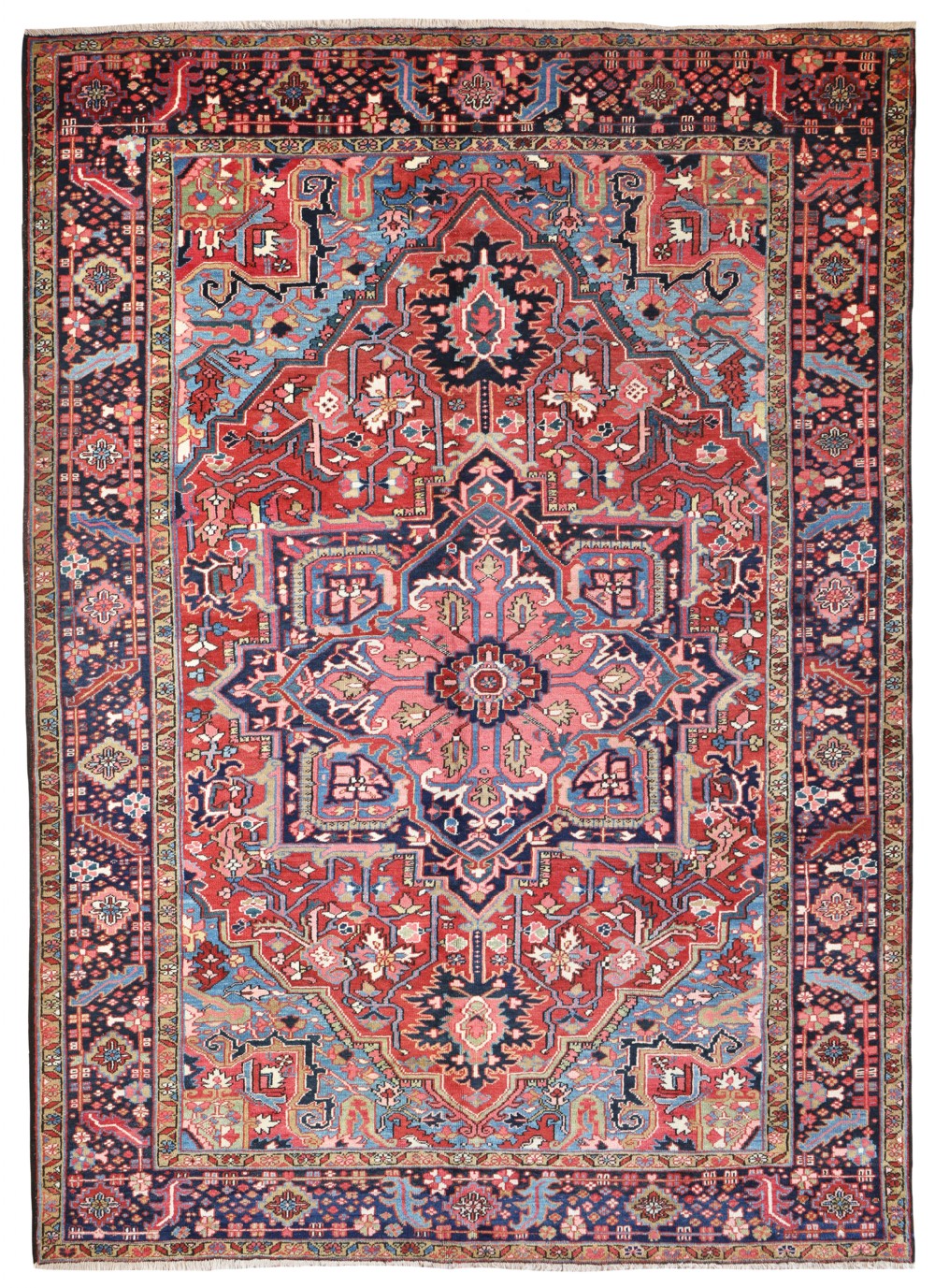 Antique Heriz carpet
