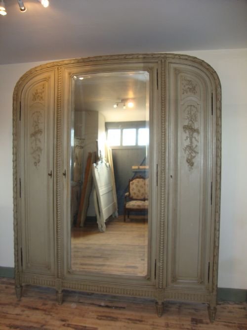 Antique French Louis Xv1 Style Armoire