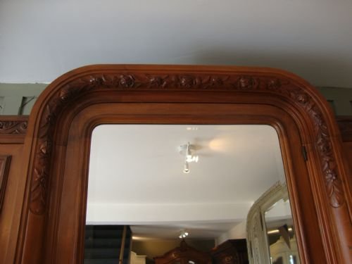 fig 2. FRENCH LOUIS XV1 STYLE TRIPLE DOOR ARMOIRE