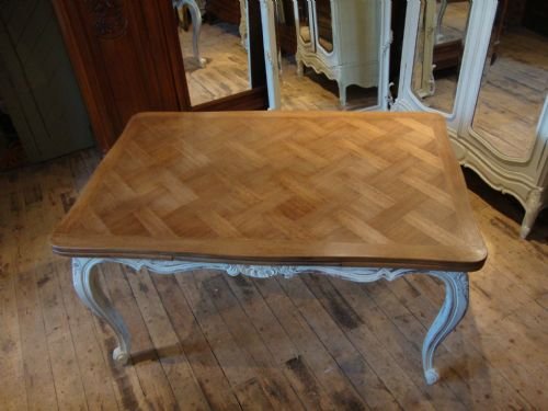 French Dining Draw Leaf Table