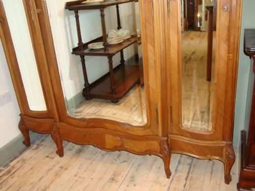 fig 1. FRENCH TRIPLE DOOR ARMOIRE