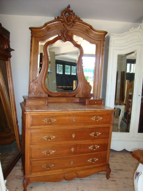 French Dressing Chest with Mirror