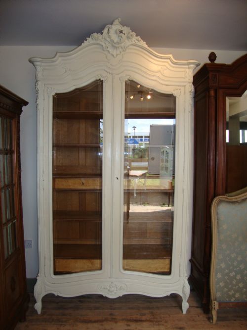 French Louis Xv Style Vitrine/display Cabinet