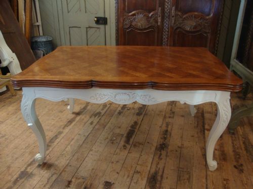 French Draw Leaf Dining Table