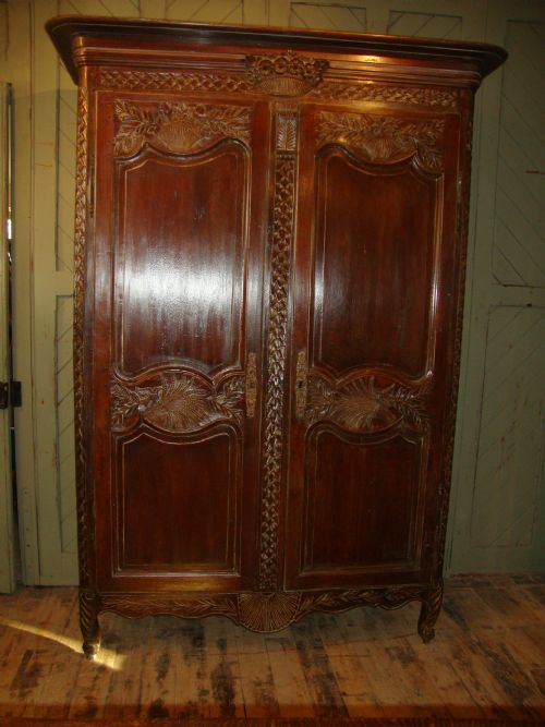 French Period Oak Armoire