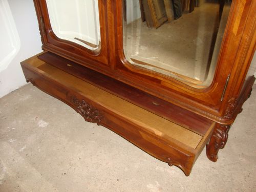 fig 1. FRENCH LOUIS XV STYLE ARMOIRE