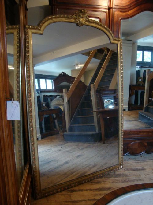 fig 1. FRENCH GILDED MIRROR