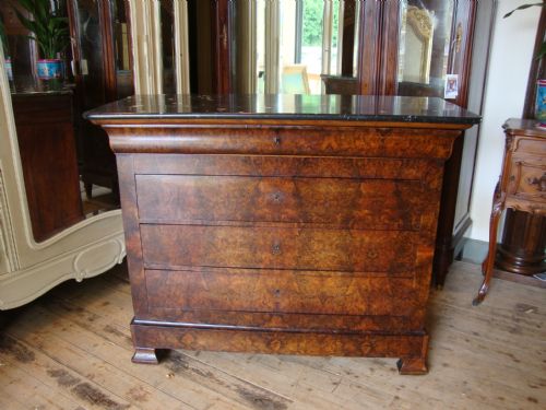 French Walnut Commode