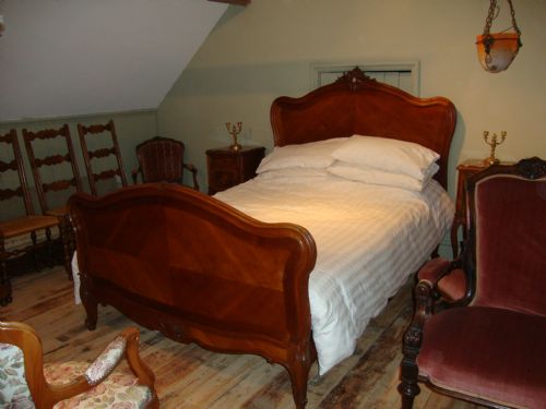 French Louis Xv Style Walnut Bed