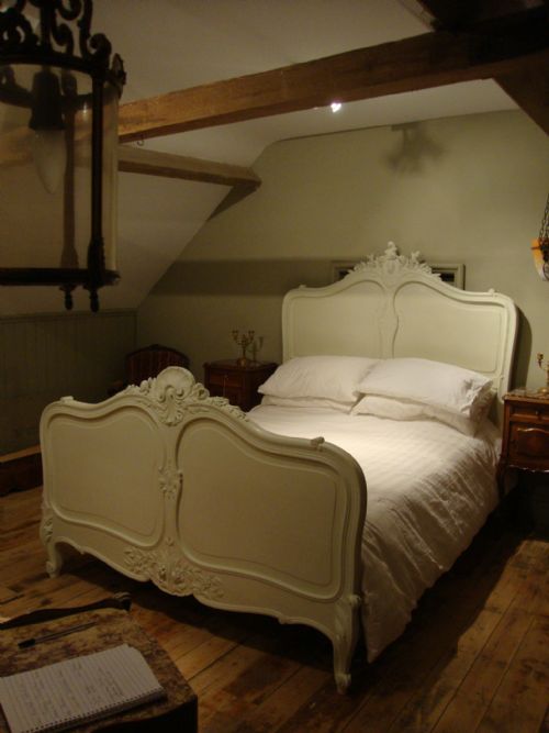 French Louis Xv Style  King Size Bed