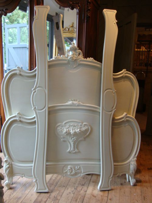 fig 1. FRENCH LOUIS XV STYLE BED