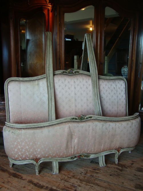 French Louis Xv Style Corbeille King Size Bed