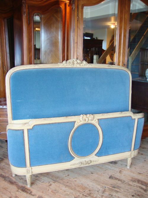 fig 1. FRENCH LOUIS XV1 STYLE KING SIZE BED