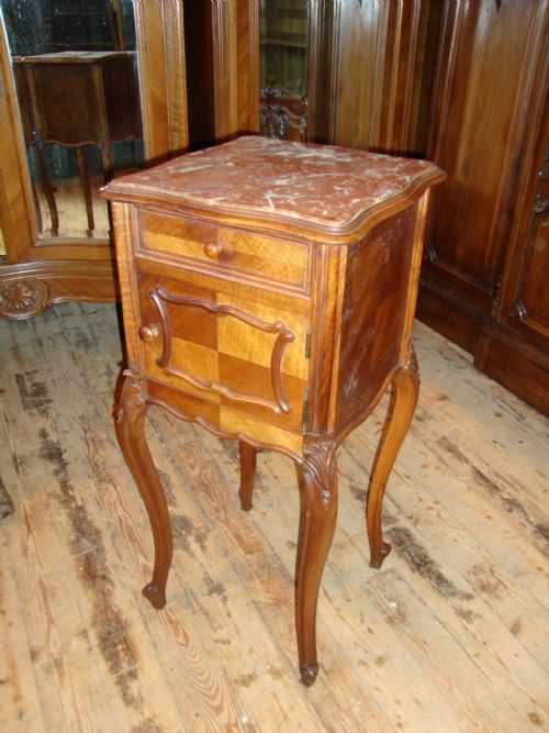 French Louis Xv Style Bedside Cabinet