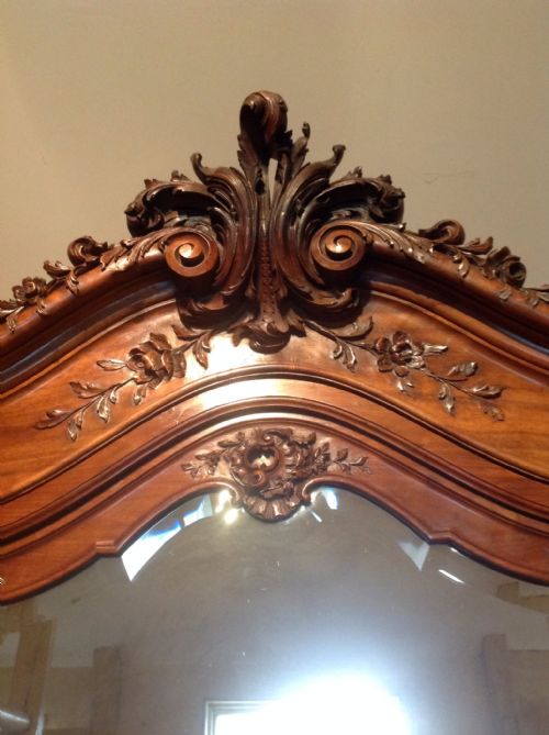 fig 2. FRENCH LOUIS XV STYLE TRIPLE WARDOBE - ARMOIRE