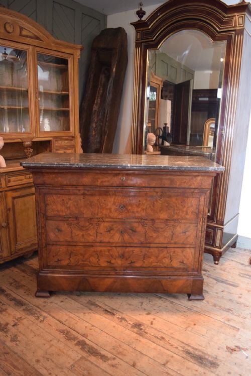 French Walnut Commode