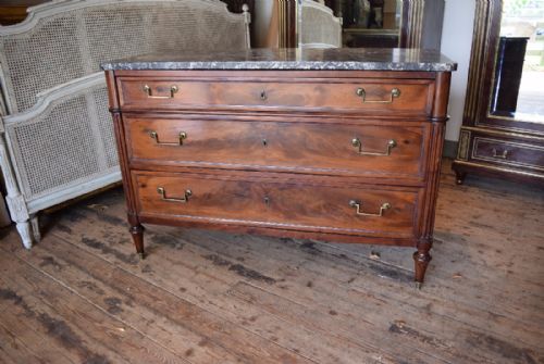 French Mahogany Commode