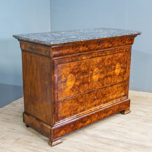 Louis Philippe Walnut Commode