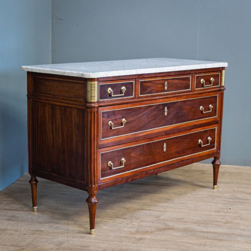 Louis Xvi Mahogany Commode