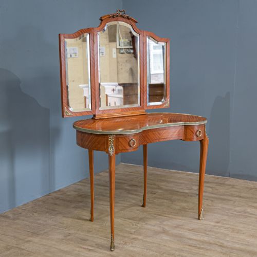 French Satinwood Dressing Table