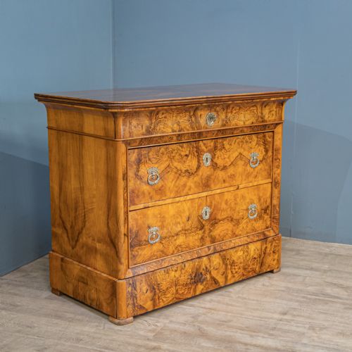 French Walnut Commode