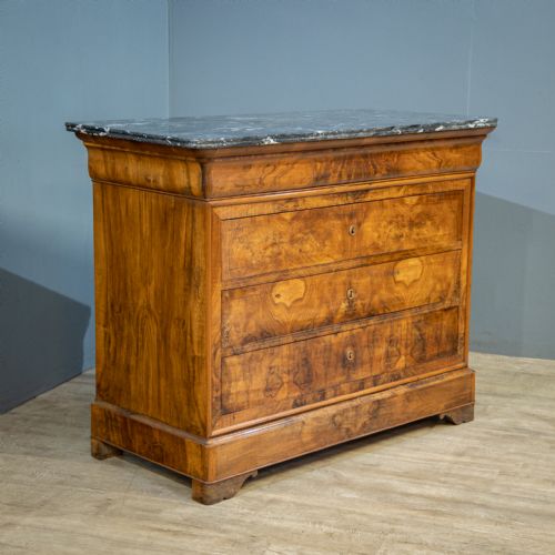 French Marble Top Commode