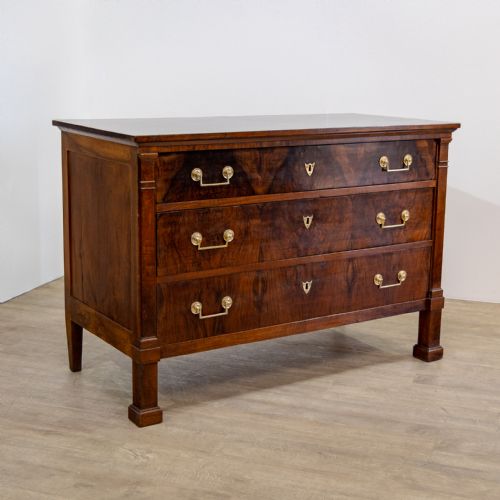 19th Century French Walnut Commode