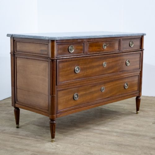 French Cherry Wood Commode