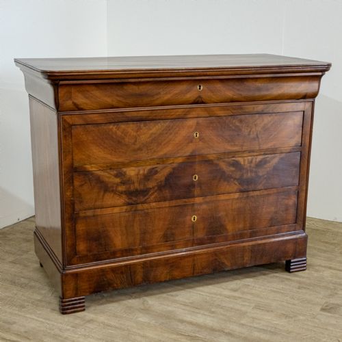 French Louis Philippe Walnut Commode