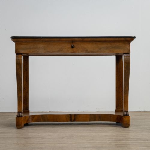 fig 1. French Walnut Console Table