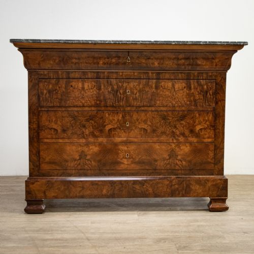 French Marble Top Commode