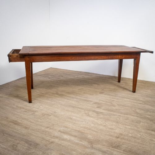 fig 1. French Fruitwood Farmhouse Table