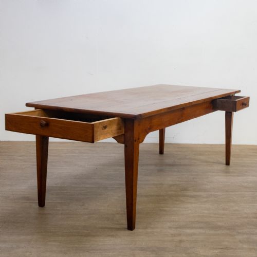 fig 1. French Fruitwood Farmhouse Table