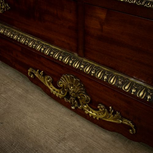 FRENCH NAPOLEON III GLAZED ORMOLU BOOKCASE - ADDITIONAL PHOTO 8