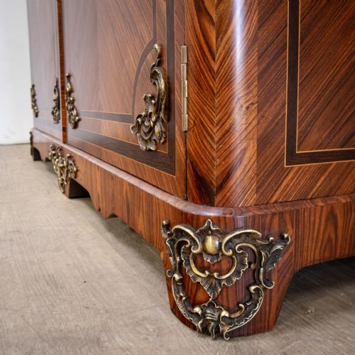 FRENCH LOUIS XV STYLE MESH DOOR BOOKCASE - ADDITIONAL PHOTO 8