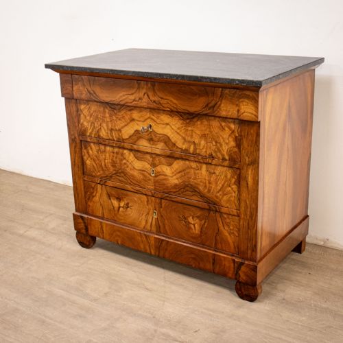 fig 1. Walnut French Commode