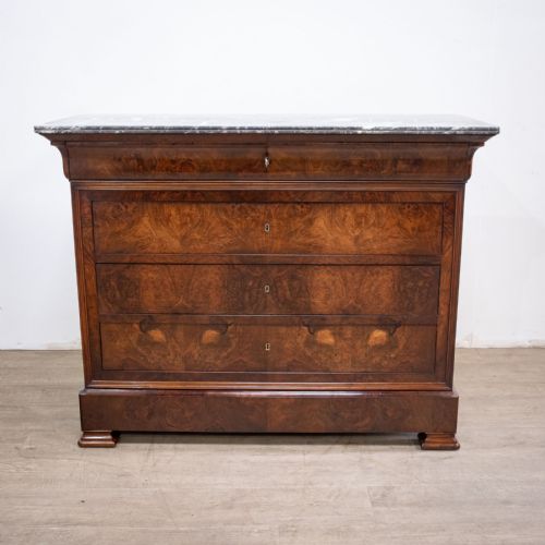 Walnut Louis Philippe Commode