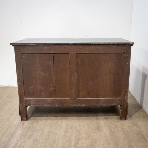 FRENCH MAHOGANY EMPIRE COMMODE - ADDITIONAL PHOTO 10