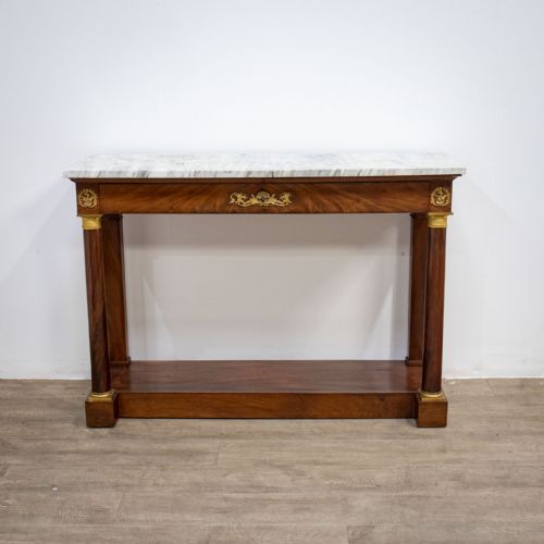Early 19th Century Empire Mahogany Console Table