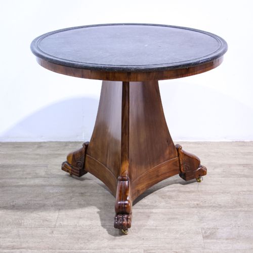 fig 2. French Empire Marble Top Guéridon Table