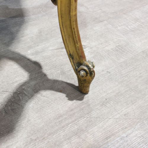 FRENCH CARVED GILT WOOD CENTRE TABLE IN LOUIS XVI STYLE - ADDITIONAL PHOTO 12