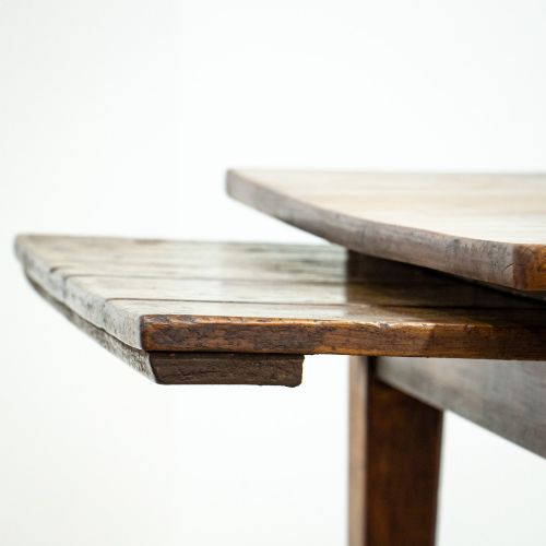FRENCH 19TH CENTURY FRUITWOOD FARMHOUSE TABLE - ADDITIONAL PHOTO 9