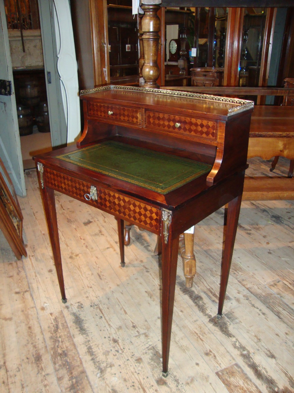 FRENCH ROSEWOOD WRITING DESK