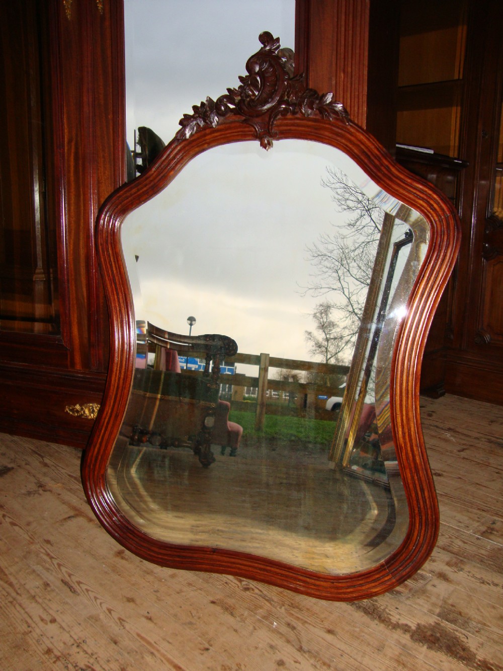 FRENCH LOUIS XV STYLE MIRROR