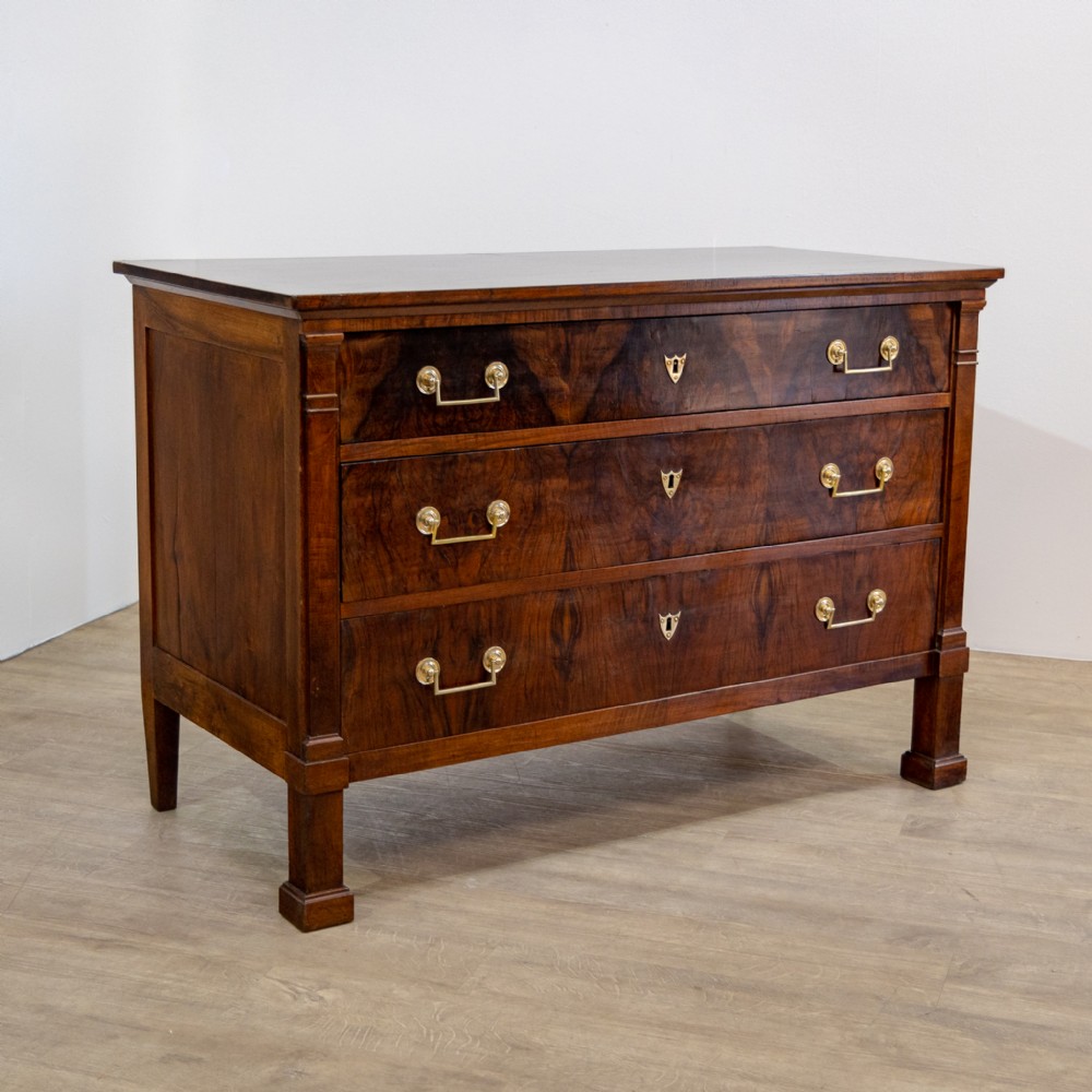 19th Century French Walnut Commode